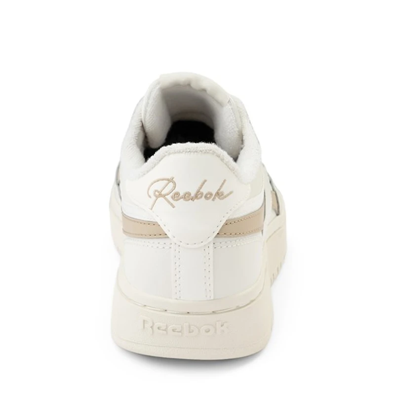 Chaussure athlétique Reebok Club C Double Revenge pour femmes - Craie / Beige avoine