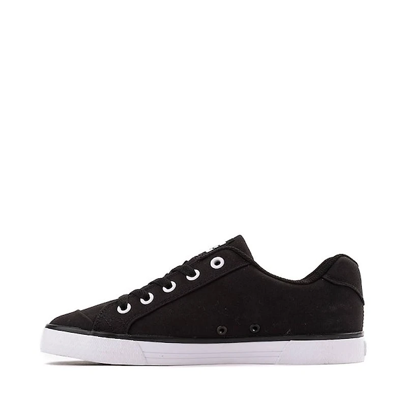 Womens DC Chelsea TX Skate Shoe - Black / White