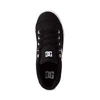 Womens DC Chelsea TX Skate Shoe - Black / White