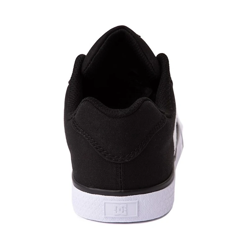 Womens DC Chelsea TX Skate Shoe - Black / White