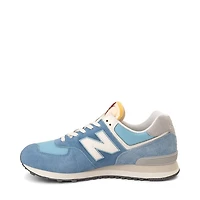 Chaussure athlétique New Balance 574 pour hommes - Bleu acier / Gris