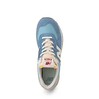 Chaussure athlétique New Balance 574 pour hommes - Bleu acier / Gris