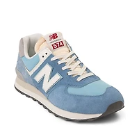 Chaussure athlétique New Balance 574 pour hommes - Bleu acier / Gris