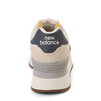 Chaussure athlétique New Balance 574+ pour femmes - Beige / Grise
