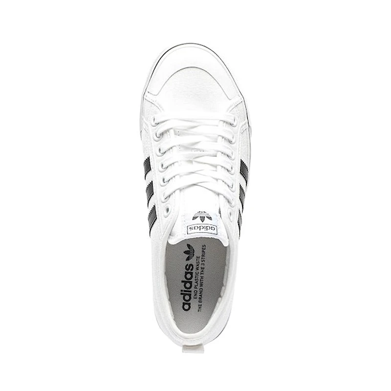 Chaussure athlétique adidas Nizza - Blanche / Noire