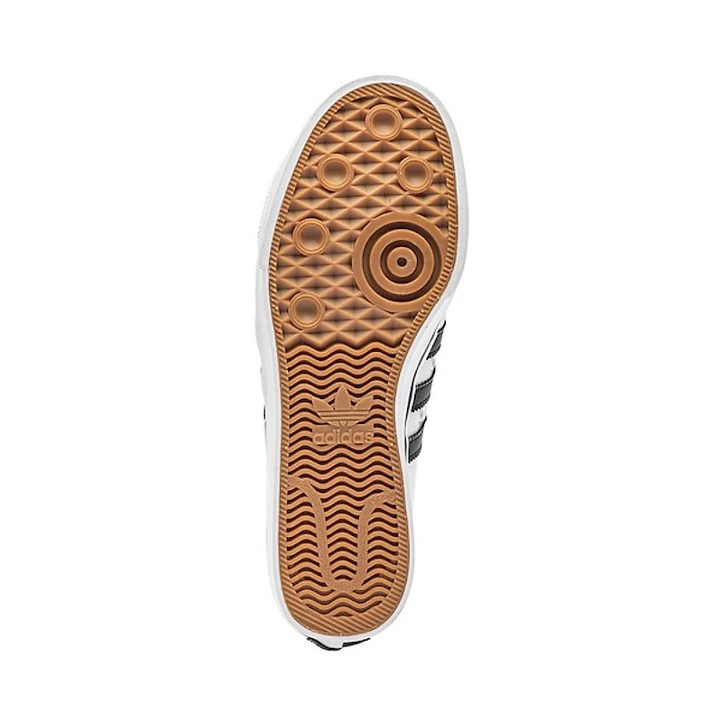Chaussure athlétique adidas Nizza - Blanche / Noire