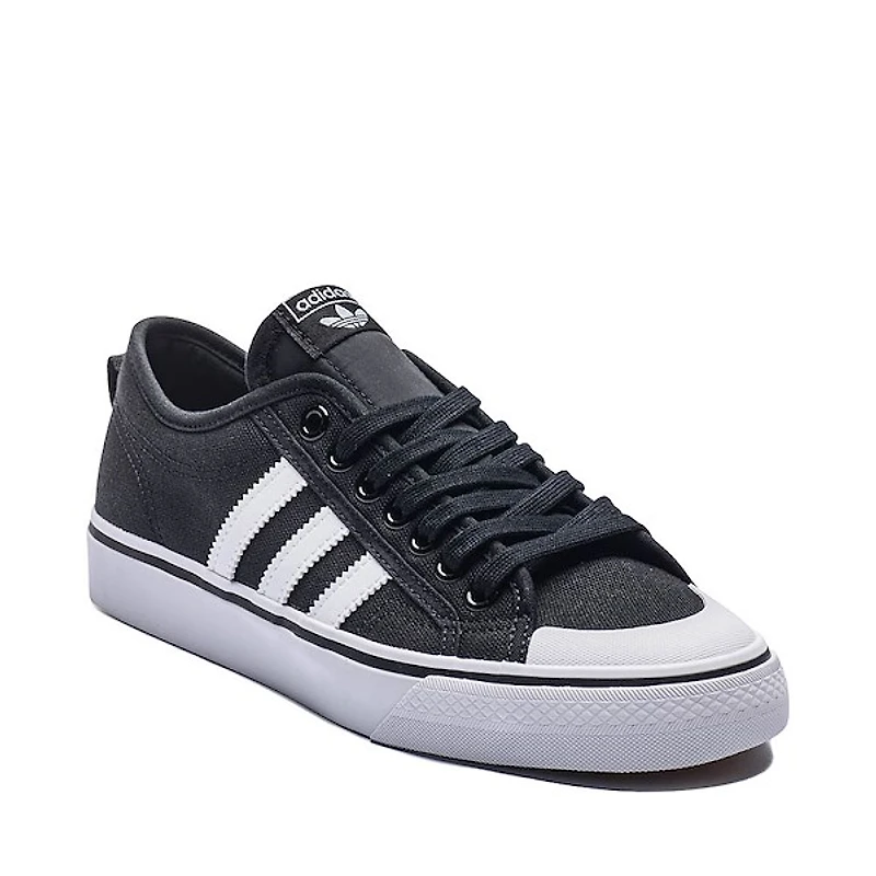 Chaussure athlétique adidas Nizza pour hommes - Noire / Blanche