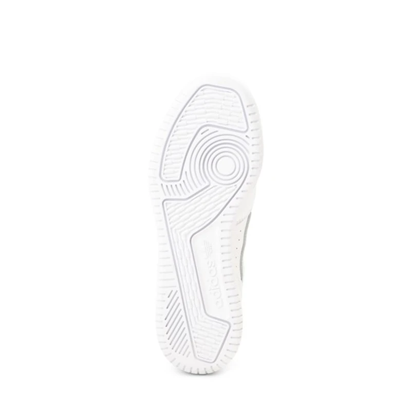Chaussure athlétique adidas Court Super pour femmes - Blanche / Grise