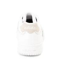 Chaussure athlétique adidas Court Super pour femmes - Blanche / Grise