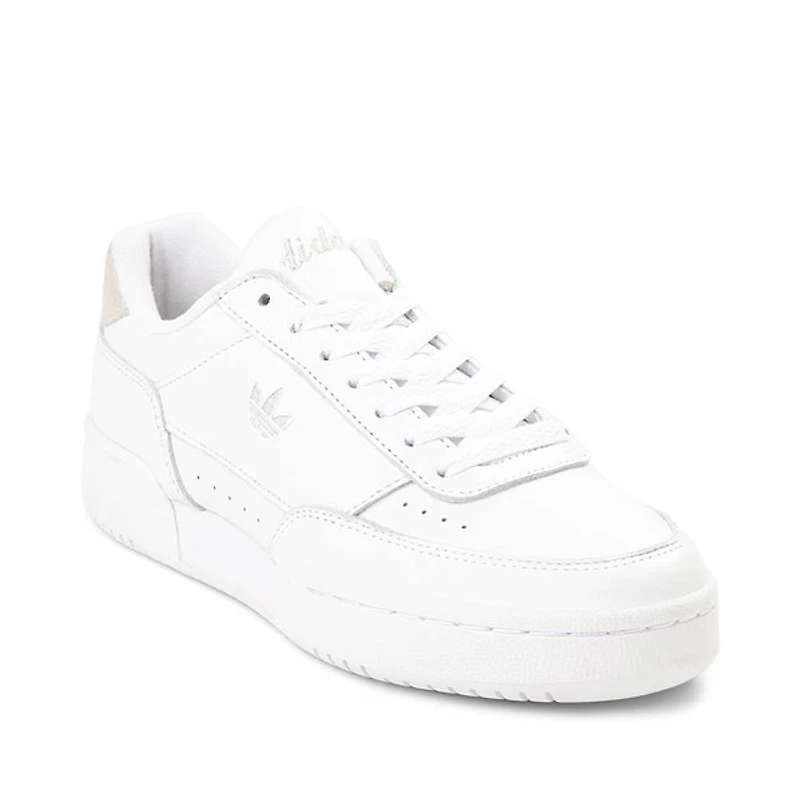 Chaussure athlétique adidas Court Super pour femmes - Blanche / Grise