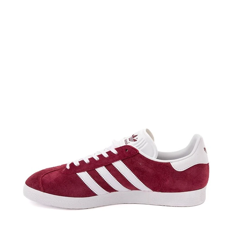 Chaussure athlétique adidas Gazelle - Bourgogne / Blanc Doré