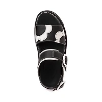 Sandale Dr. Martens Voss II Floral pour femmes - Noire / Blanche