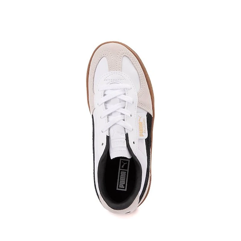 Chaussure athlétique PUMA Palermo - Enfants / Junior Blanche Grise Gomme