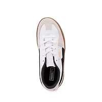 Chaussure athlétique PUMA Palermo - Enfants / Junior Blanche Grise Gomme