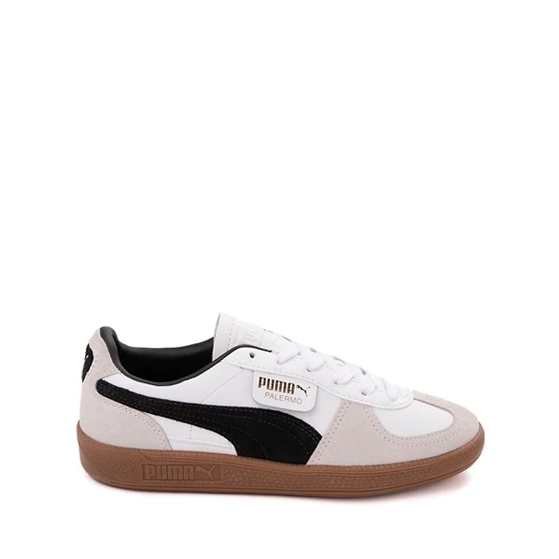 Chaussure athlétique PUMA Palermo - Junior Blanche / Grise Gomme