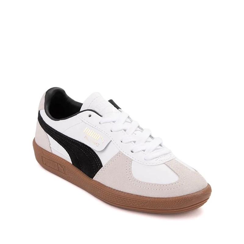 Chaussure athlétique PUMA Palermo - Junior Blanche / Grise Gomme