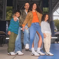 Chaussure athlétique PUMA Palermo - Bébés / Tout-petits Blanche Grise Gomme