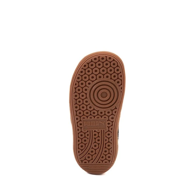 Chaussure athlétique PUMA Palermo - Bébés / Tout-petits Blanche Grise Gomme