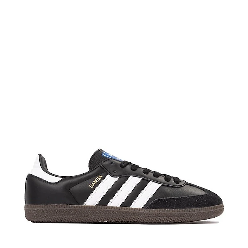 Chaussure athlétique adidas Samba OG pour femmes - Noire / Blanche