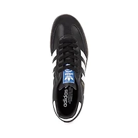 Chaussure athlétique adidas Samba OG pour femmes - Noire / Blanche