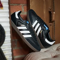 Womens adidas Samba OG Athletic Shoe - Core Black / Cloud White Clear Granite