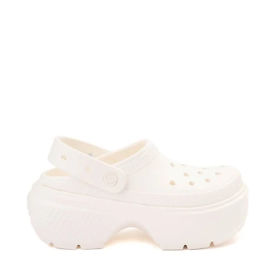 Sabot à plateforme Crocs Stomp - Crème