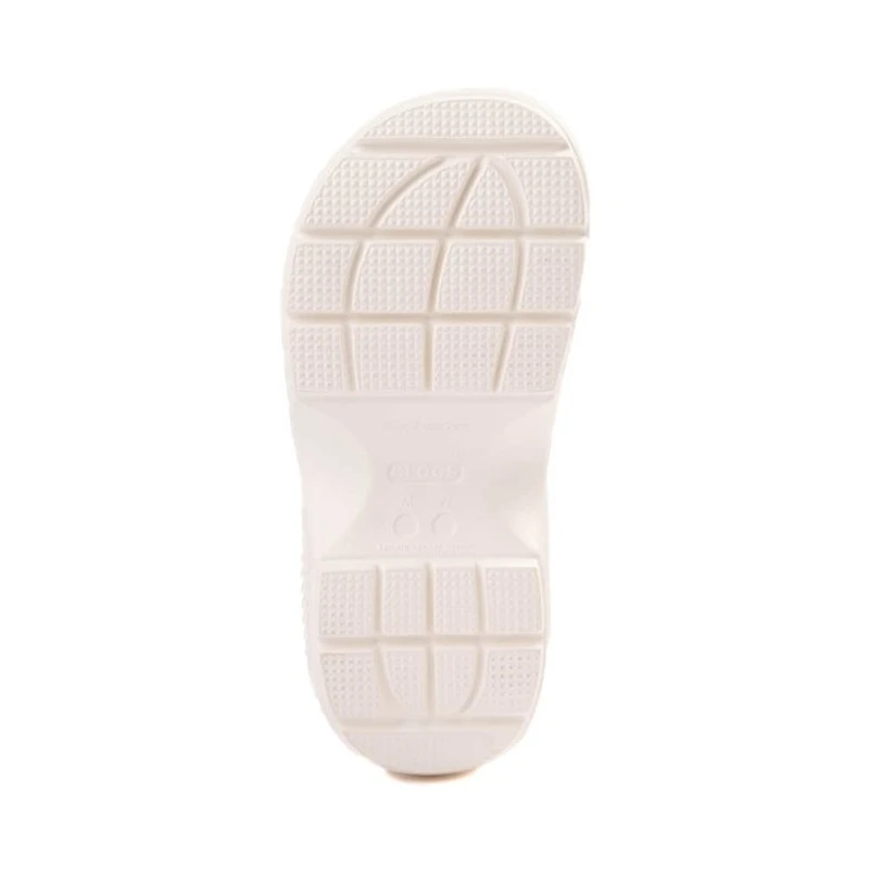 Sabot à plateforme Crocs Stomp - Crème