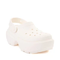 Sabot à plateforme Crocs Stomp - Crème