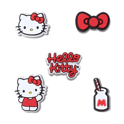 Paquet de 5 breloques Jibbitz™ Hello Kitty® x Crocs - Multicolore