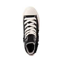 Basket Converse Chuck Taylor All Star Hi Lift Flower Play pour femmes - Noir / Blanc Cassé