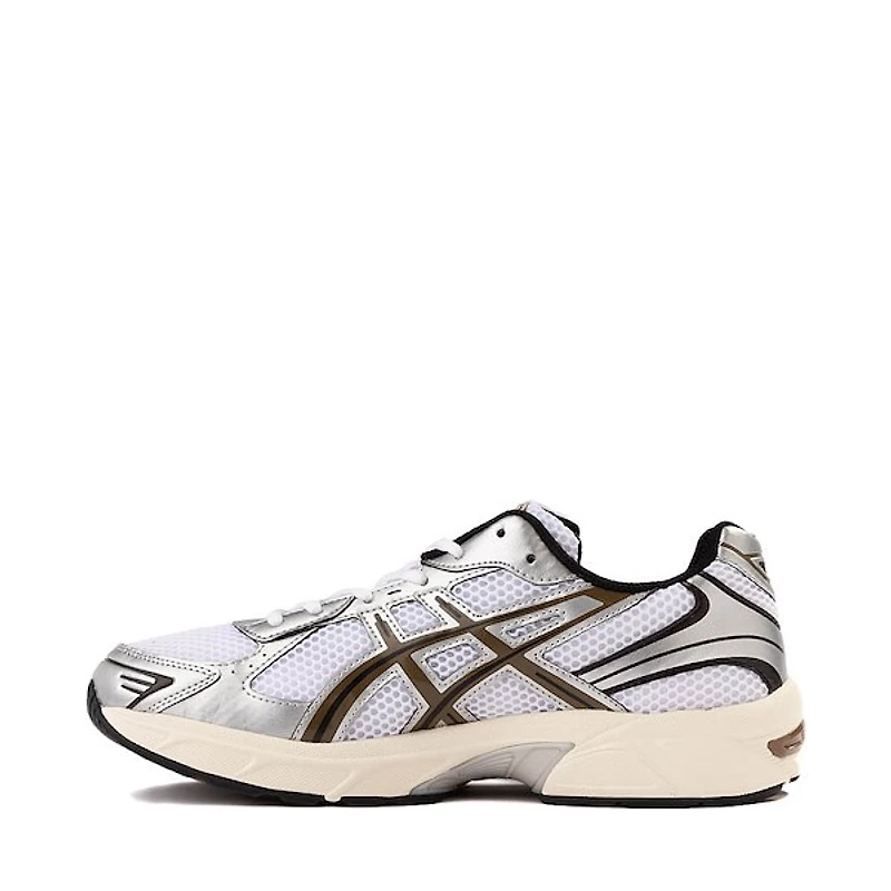 Chaussure athlétique ASICS Gel-1130 - Blanche / Brun foncé