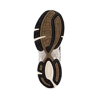 Chaussure athlétique ASICS Gel-1130 - Blanche / Brun foncé