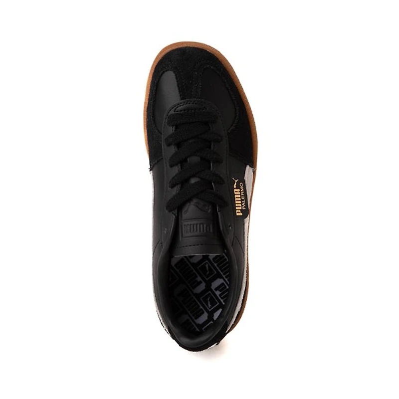 Chaussure athlétique PUMA Palermo pour femmes - Noire / Grise Gomme
