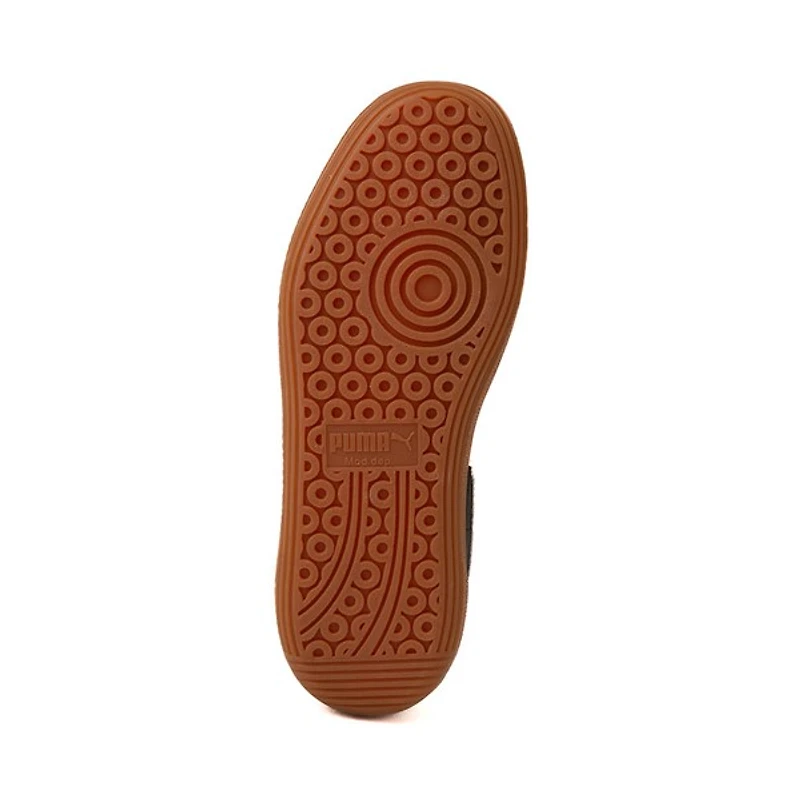 Chaussure athlétique PUMA Palermo pour femmes - Noire / Grise Gomme