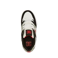 Chaussure de skate DC Pure Elastic - Enfant / Junior Blanc Noir Rouge