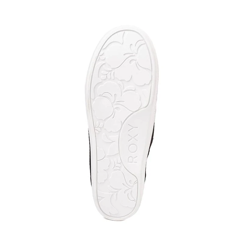 Chaussure décontractée à enfiler Roxy Bayshore Plus pour femmes - Noire