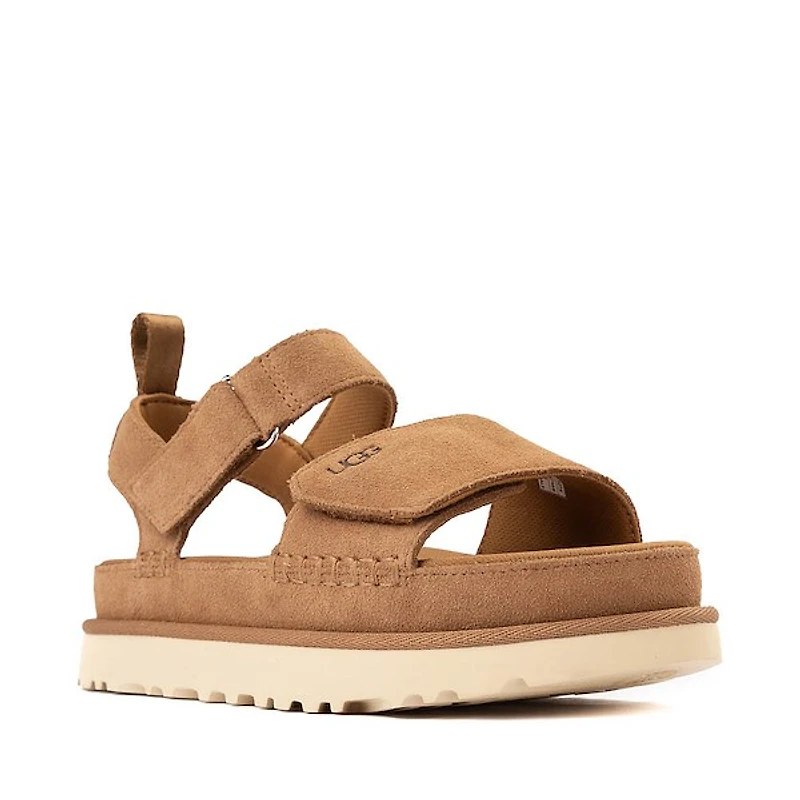Sandale à sangles UGG® Goldenstar pour femmes - Châtaigne