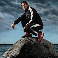 Chaussure athlétique en suède PUMA x One Piece Shanks - Bourgogne