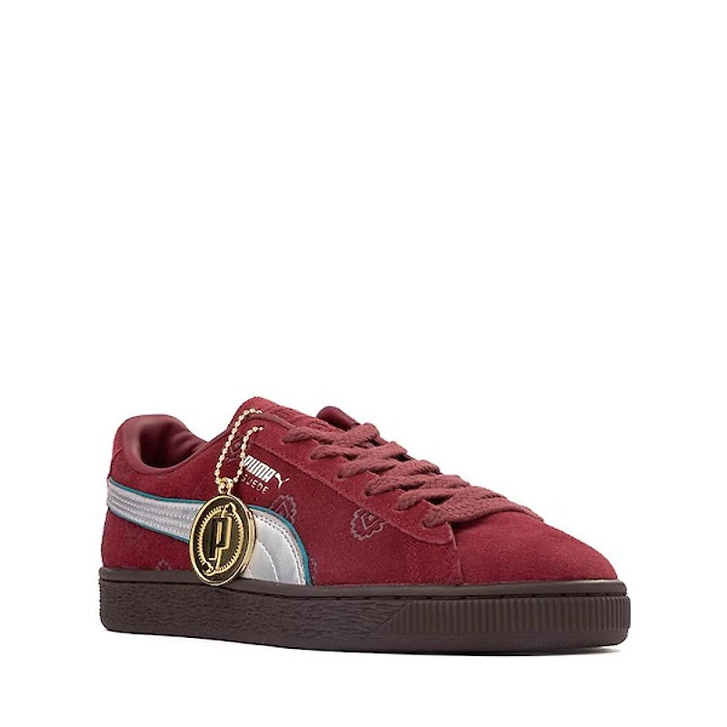 Chaussure athlétique en suède PUMA x One Piece Shanks - Bourgogne