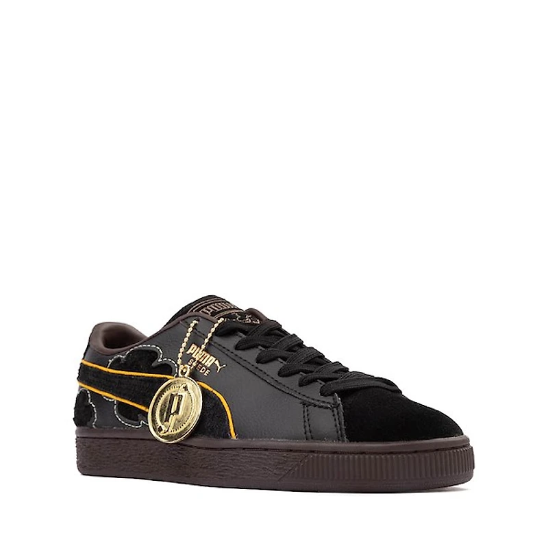 Chaussure athlétique en suède PUMA x One Piece Barbe Noire 