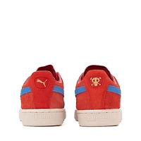 Chaussure athlétique en suède PUMA x One Piece Baggy - Rouge / Bleu royal