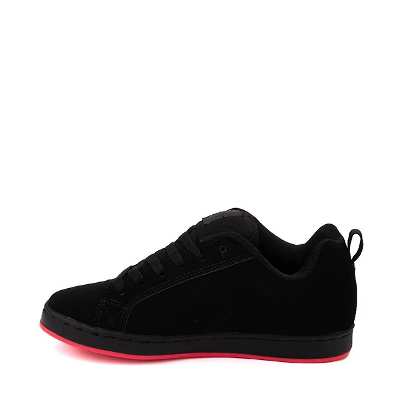 Womens DC Court Graffik Skate Shoe - Black / Hot Pink