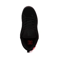 Womens DC Court Graffik Skate Shoe - Black / Hot Pink