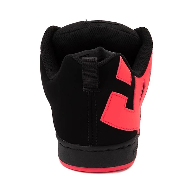 Womens DC Court Graffik Skate Shoe - Black / Hot Pink