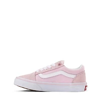 Vans Old Skool Flower Skate - Little Kid Pink / True White
