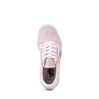 Chaussure de skate Vans Old Skool V - Enfants Rose / Blanche
