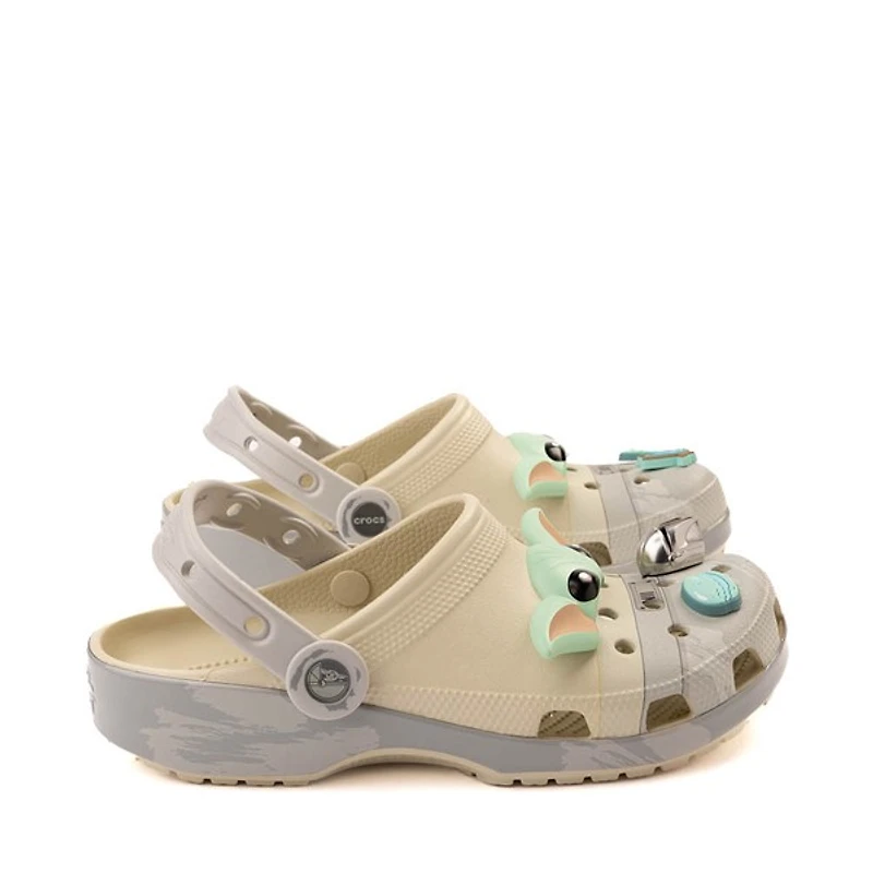 Sabot classique Star Wars™ The Mandalorian Crocs Grogu - Ivoire