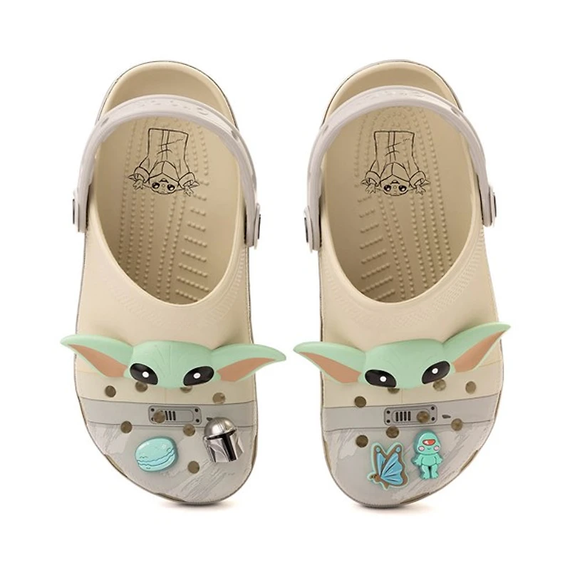 Sabot classique Star Wars™ The Mandalorian Crocs Grogu - Ivoire