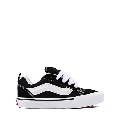Vans Knu Skool Skate Shoe - Little Kid Black / True White