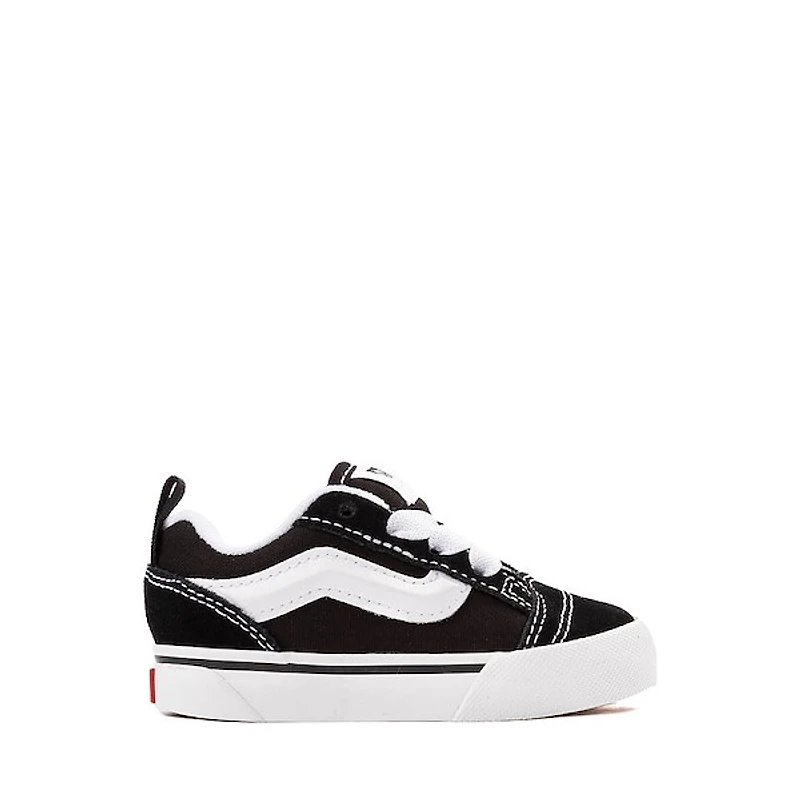 Vans Knu Skool Skate Shoe - Baby / Toddler Black White